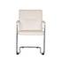 Nowy Styl Visitor chair Rumba S Chrome, eco leather, beige, assembled sample