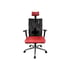 Nowy Styl Work chair Intrata Pro O-12 R32R, black seat, orange backrest, assembled sample
