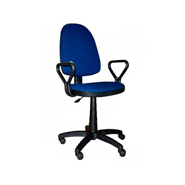Task Chair Prestige GTP, with Topaz armrests, blue