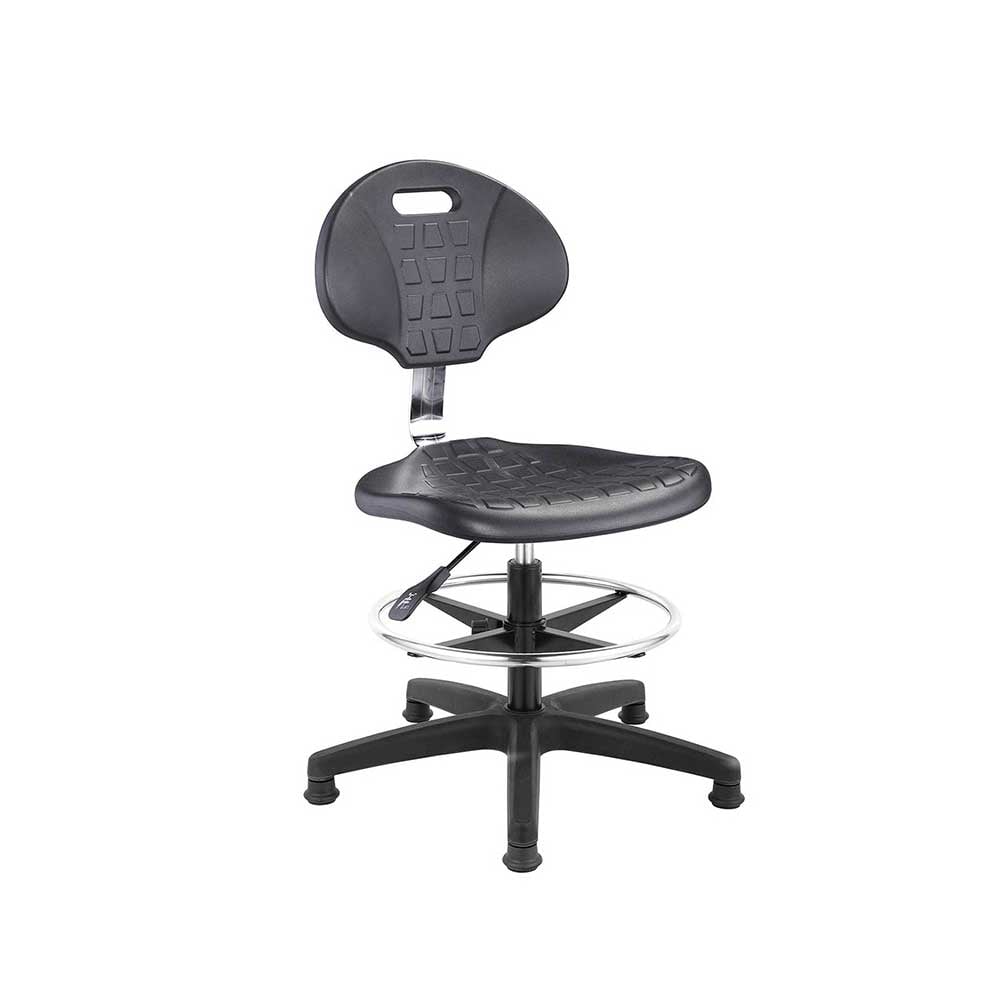 RFG Work Chair Nero Ring, high, black, set of 2