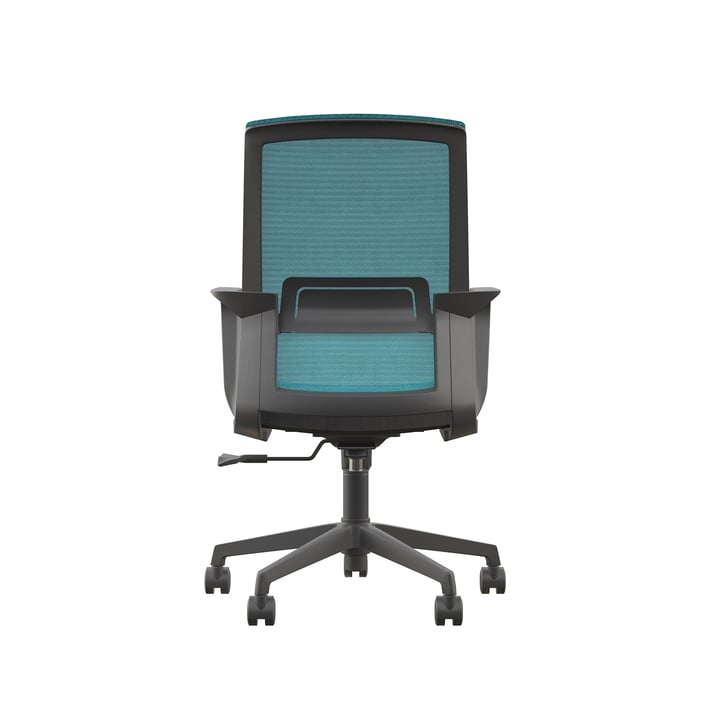 RFG CHAIR WORKING SMART W BLACK SEAT/BLUE BACKREST