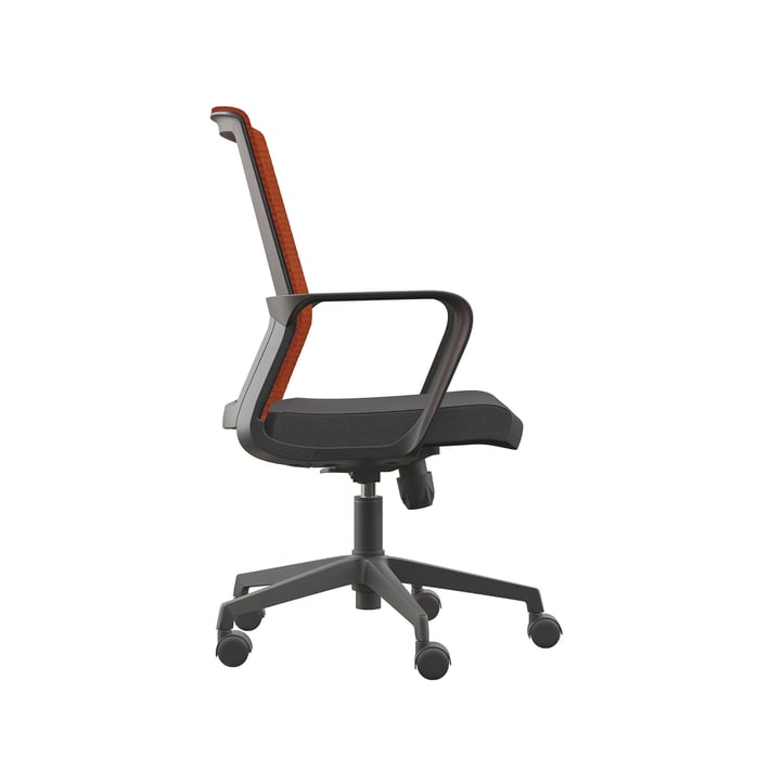 RFG CHAIR WORKING SMART W BLACK SEAT/DARK RED BACKREST