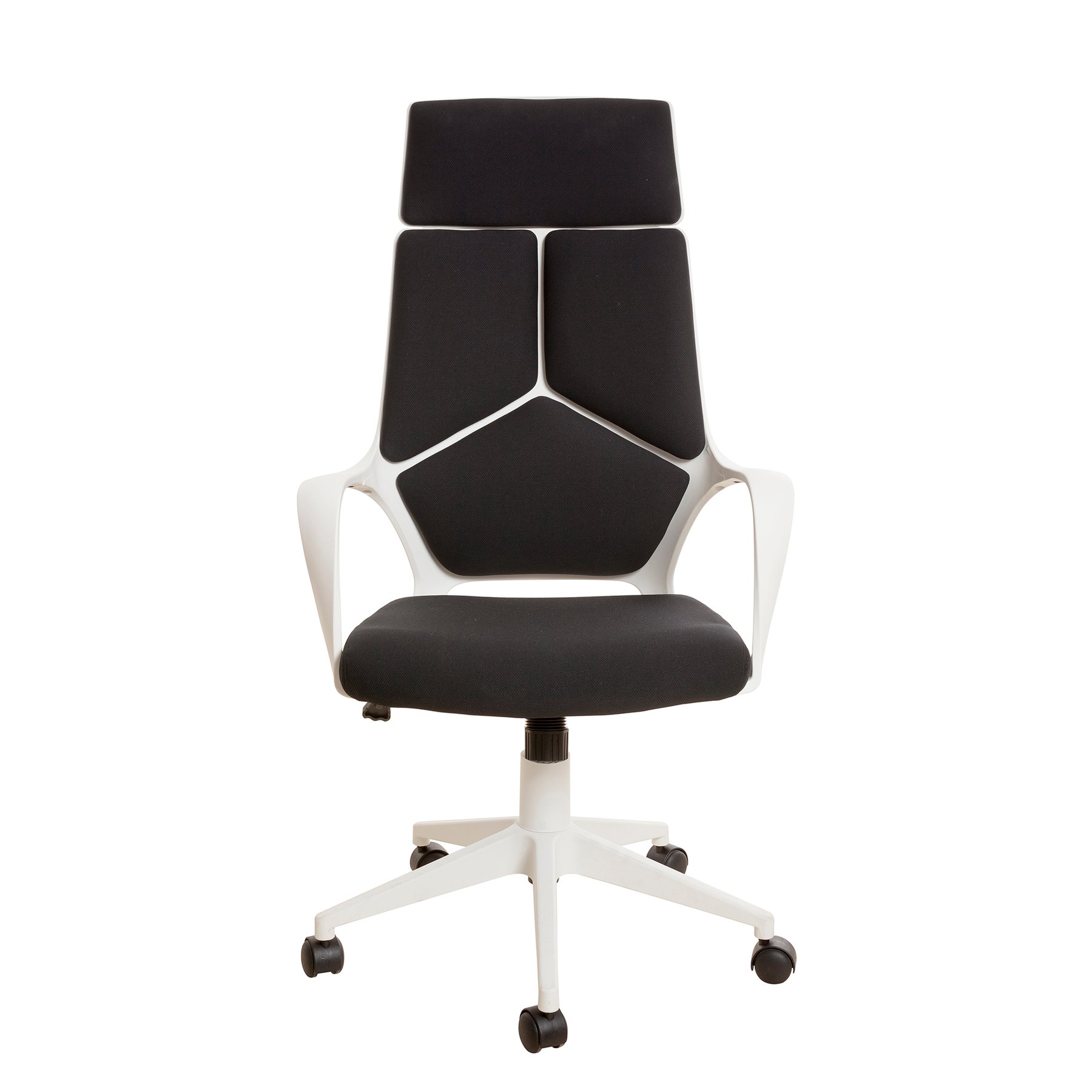 Executive chair Force White, fabric, black