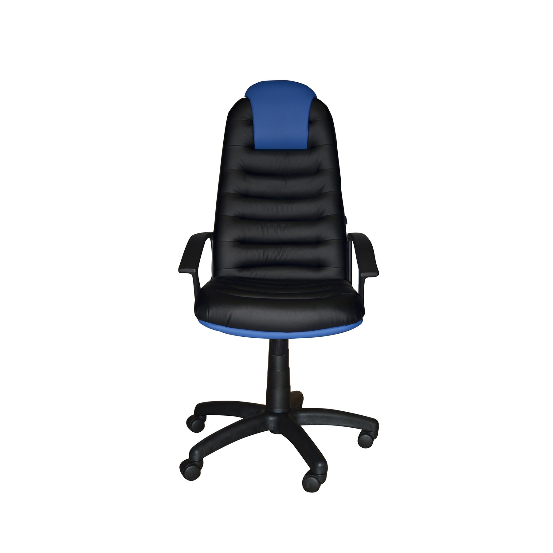 Gaming chair Tunis, eco leather, black-blue