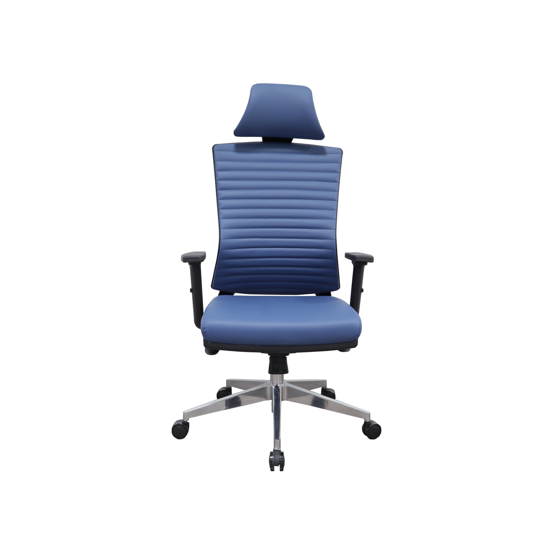 RFG Executive chair Solo 64 HB, eco leather, blue, assembled sample