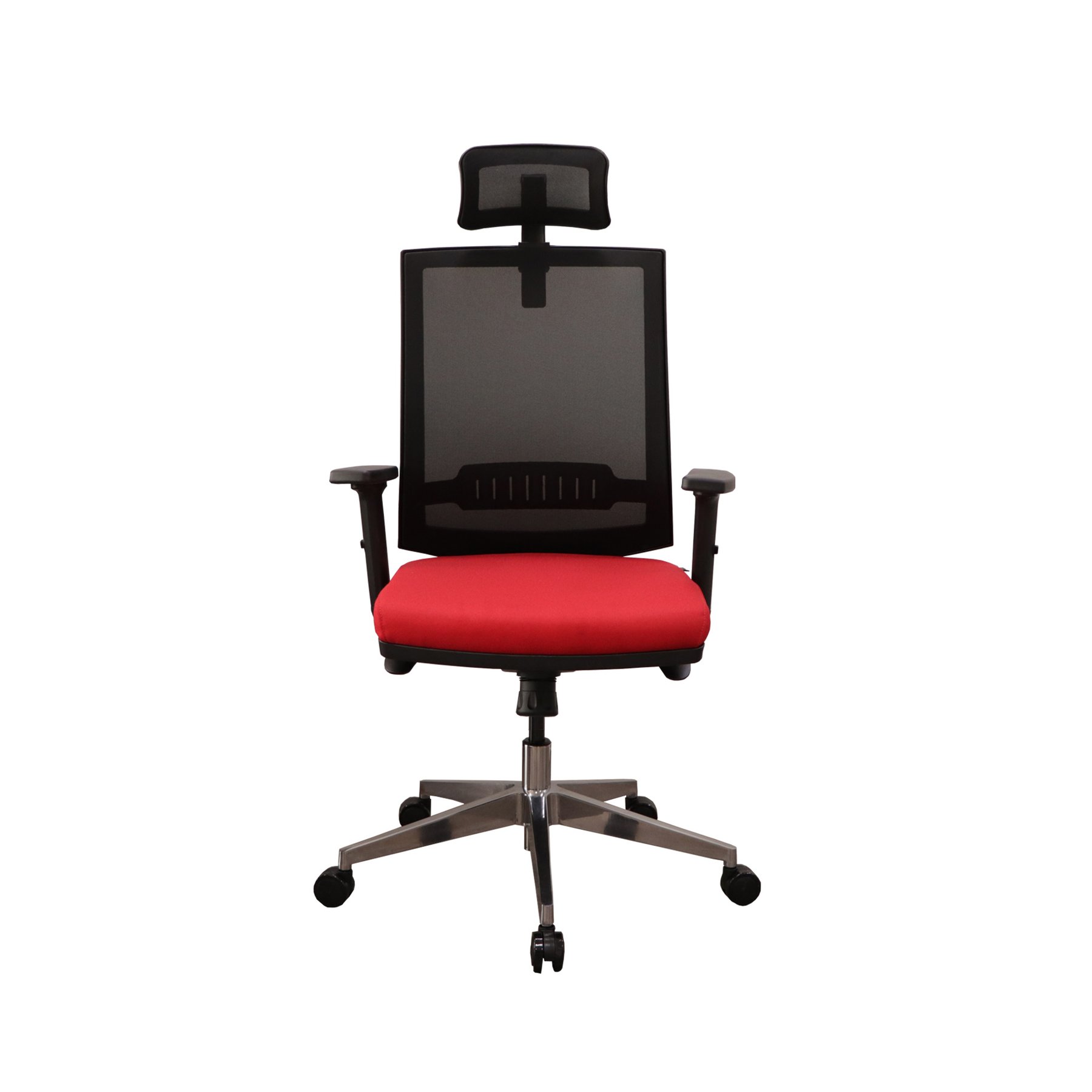 RFG Executive chair Elli 06 HB, red seat, black backrest