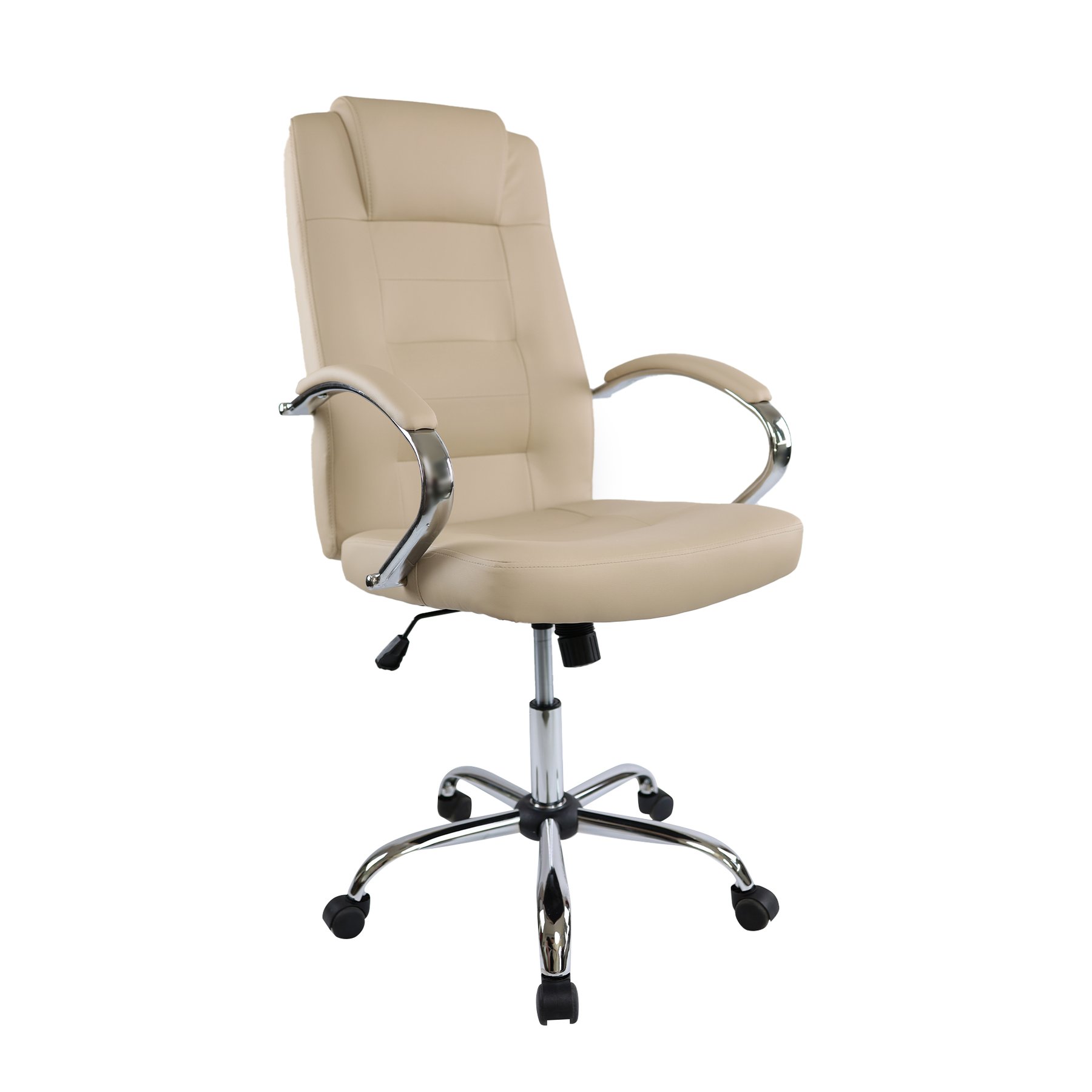 Executive Chair Slash, eco leather, ivory