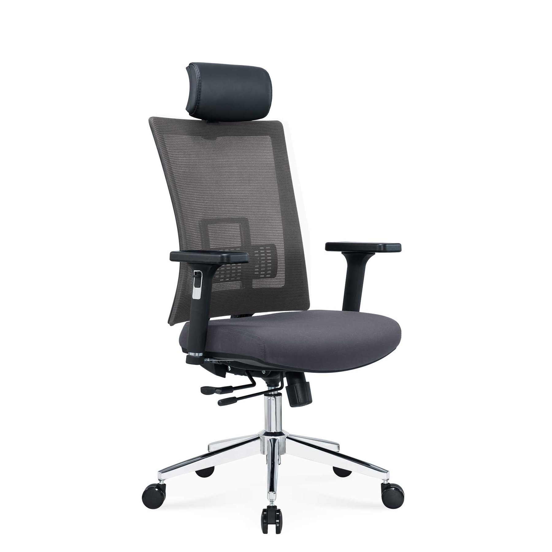 RFG Ergonomic chair Luxe Chrome HB, grey