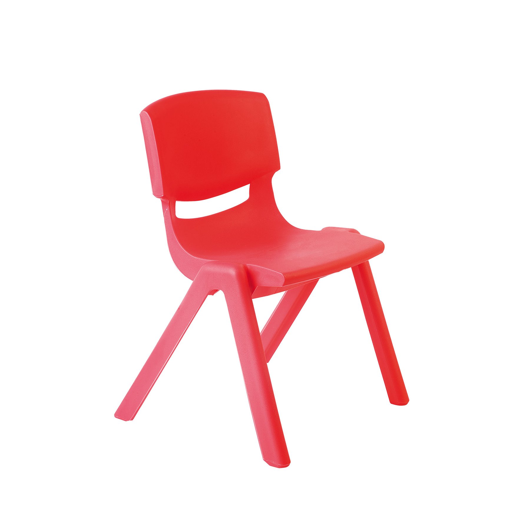 Nowa Szkola Chair Butterfly, seat height 26 cm, red