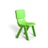 Детски стол RFG Chico, пластмасов, с облегалка, 41 х 35 х 62 cm, зелен