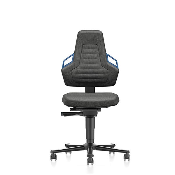 Bimos Ergonomic Work Chair Nexxit 9033, black and blue