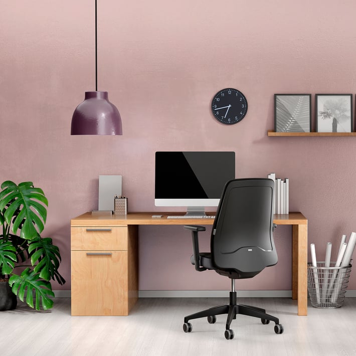 Interstuhl Ergonomic chair Every EV217, light blue