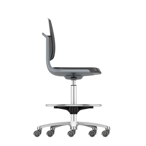 Bimos Laboratory Chair Labsit 9125, high, black-grey