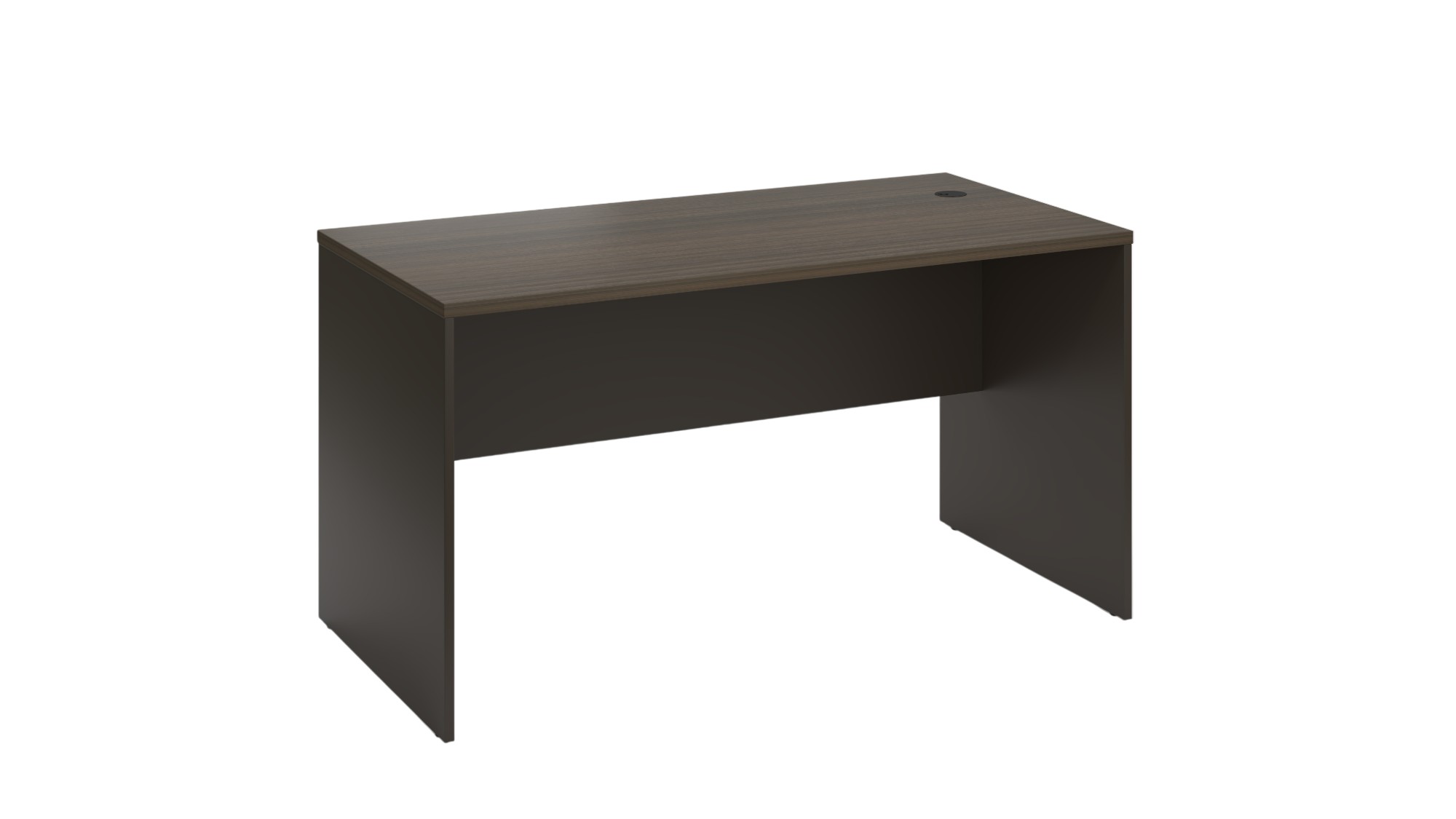Desk RFG Chicago RB103V, 1400 x 700 x 740 mm, Reign oak & dark grey