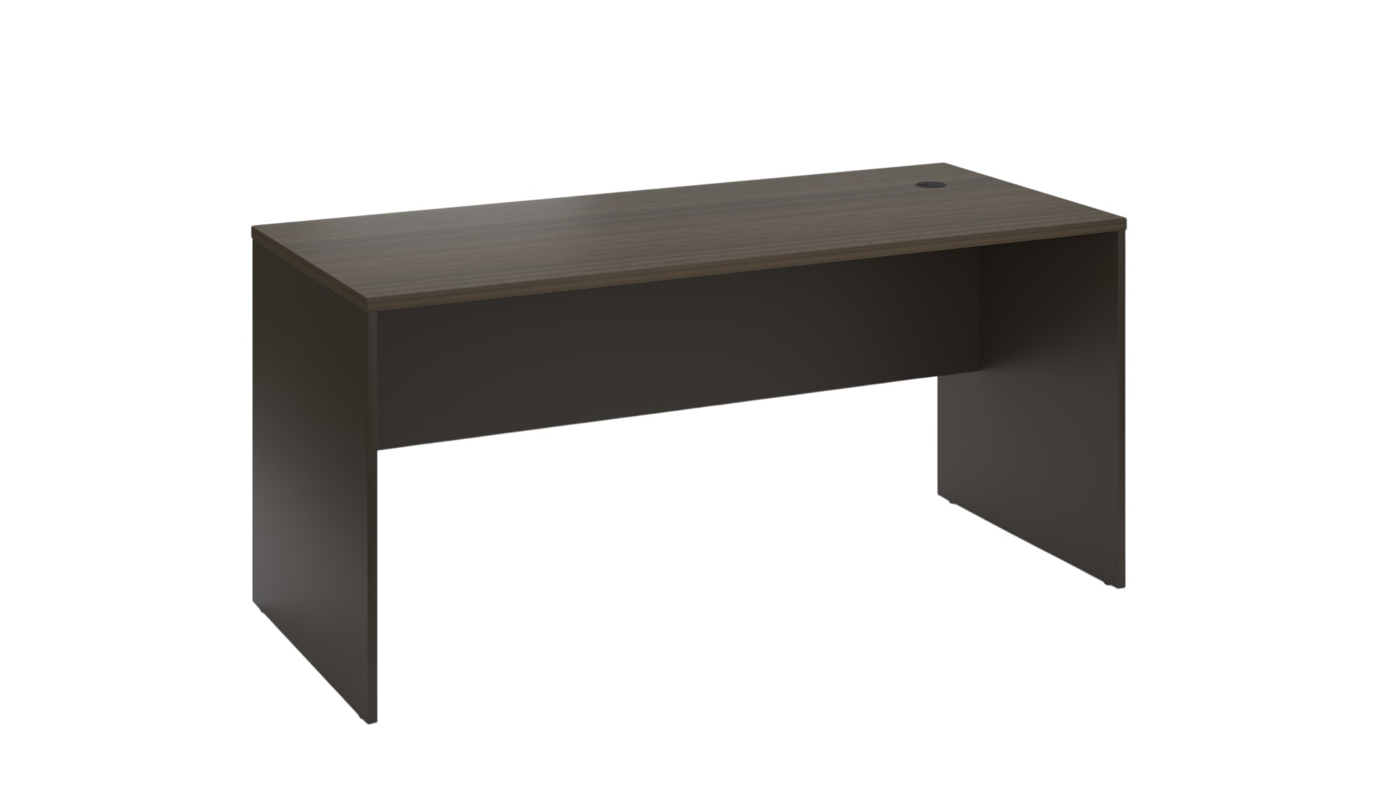 Desk RFG Chicago RB104V, 1600 x 700 x 740 mm, Reign oak & dark grey