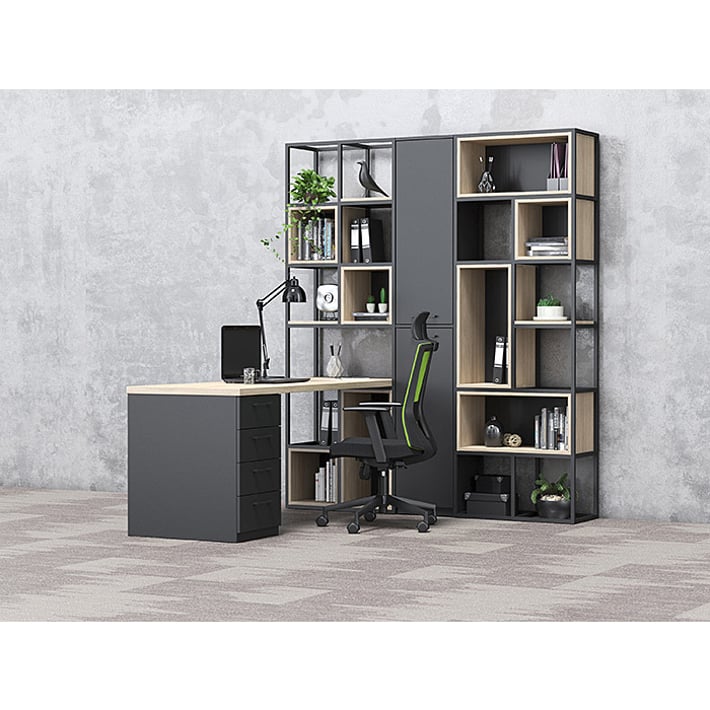 RFG Cabinet Boxi, Double, with Two Doors, Top, 72 x 37 x 72.1 cm