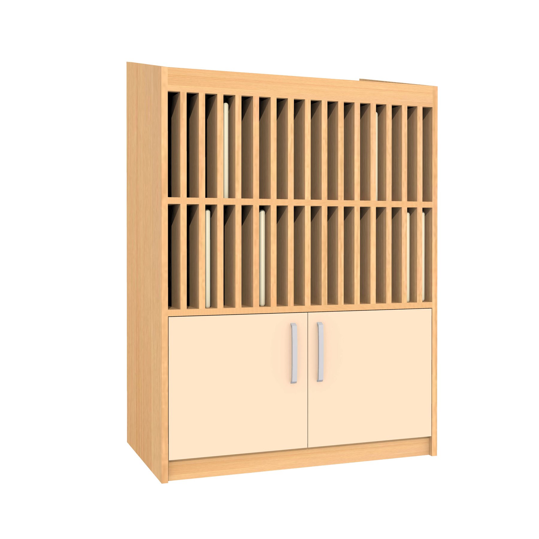 Cabinet for Diaries, 87 x 50 x 125 cm