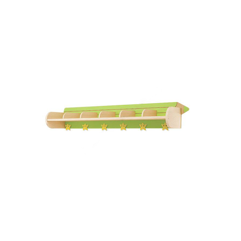 Nowa Szkola Shelf Pencil, 134 x 26 x 21 cm, green