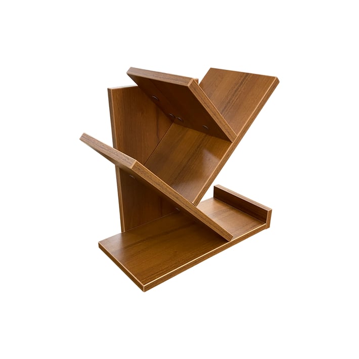 Wooden book shelf, 40 x 23 x 43 cm