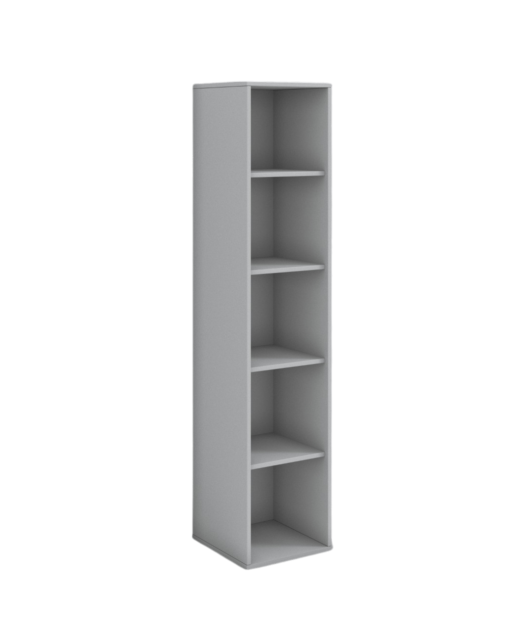 RFG Shelf, single, 400 x 400 x 1800 mm, gray