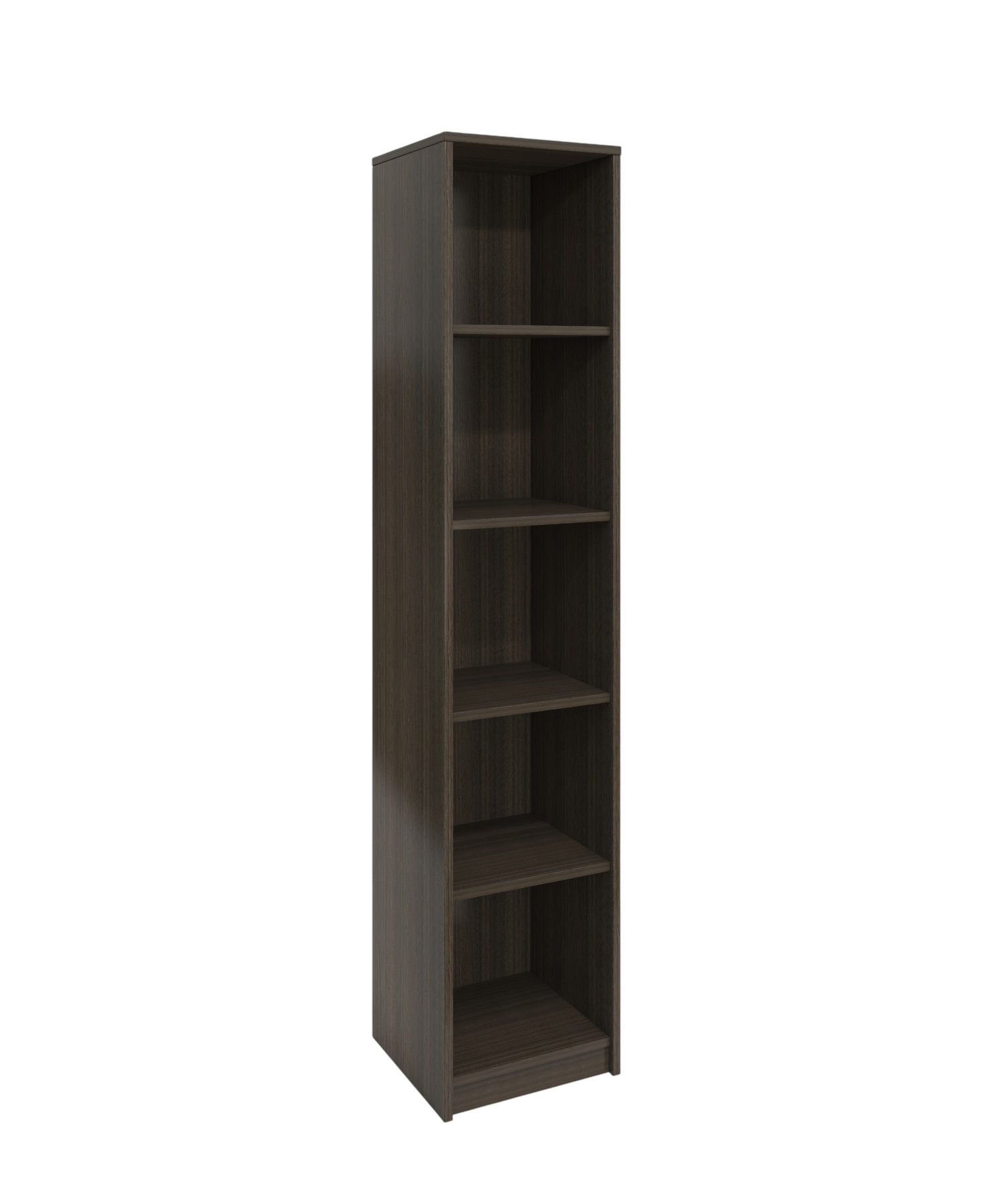 Bookcase RFG Chicago RS3, 420 х 400 х 2000 mm, chipboard 18 mm, Rhine oak