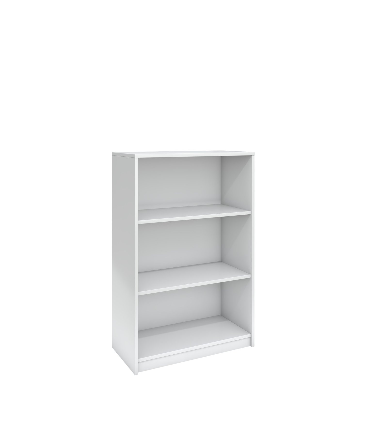 Bookcase RFG RS10 Monaco, 800 х 400 х 1200 mm, chipboard 18 mm, white