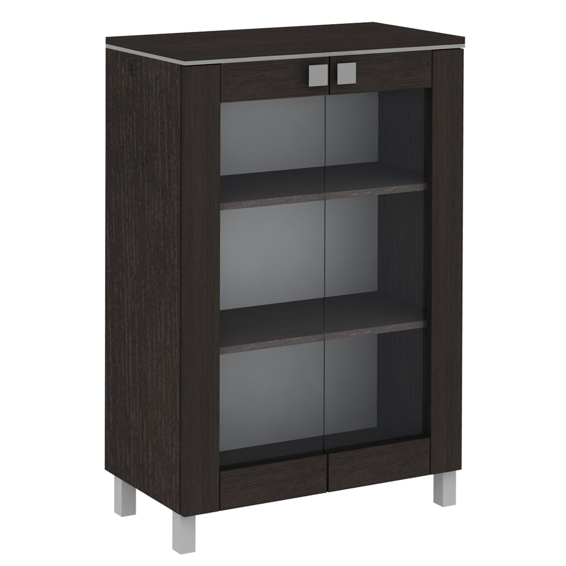 Dragi Cabinet President, with glass doors, 80 x 40 x 124 cm