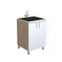 RFG Cabinet Labo, with sink and tap, 600 x 600 x 900 mm