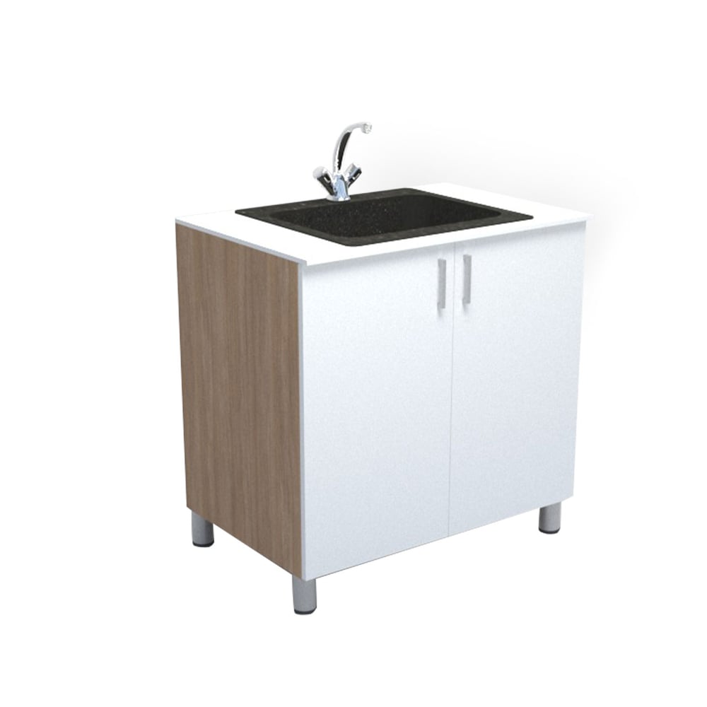 Шкаф RFG Labo, с мивка и батерия, 900 х 600 х 900 mm, ПДЧ 18 mm