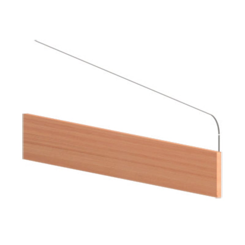 Desk Partition PST2, Glass, 160 x 54 cm