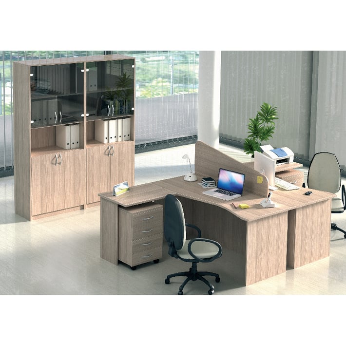 Desk Divider P8, 140 x 40 x 1.8 cm