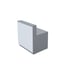 RFG Reception straight module Point, external, left, 100 x 80 x 112.50 cm