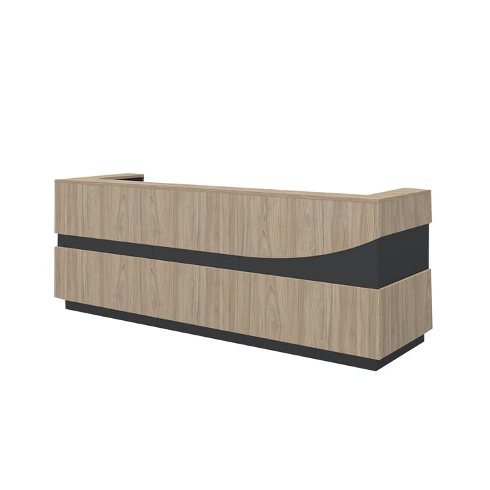 RFG Reception module Joy, straight, 100 x 80 x 112.50 cm