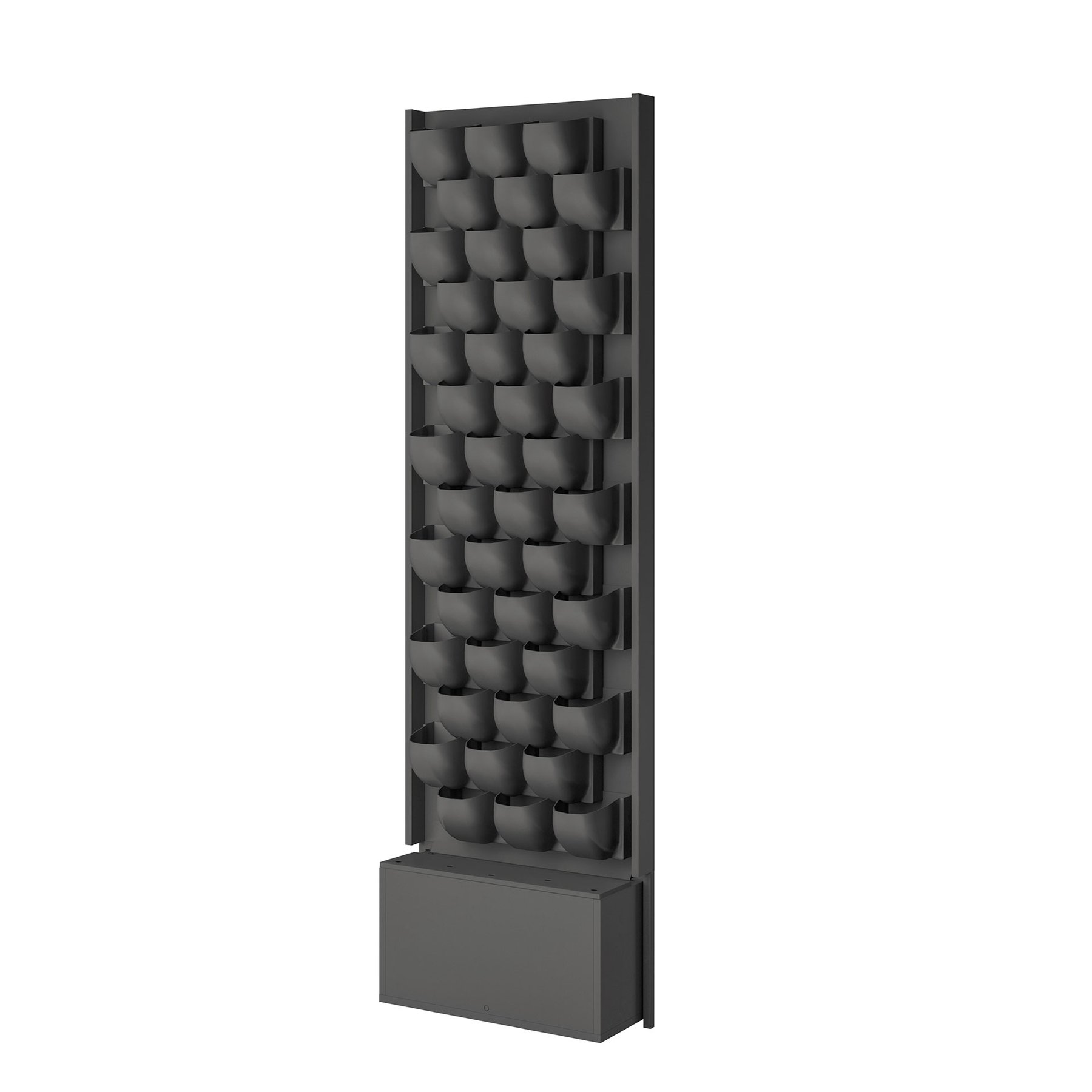 Hush Wall Green, 640 x 220 x 2148 mm