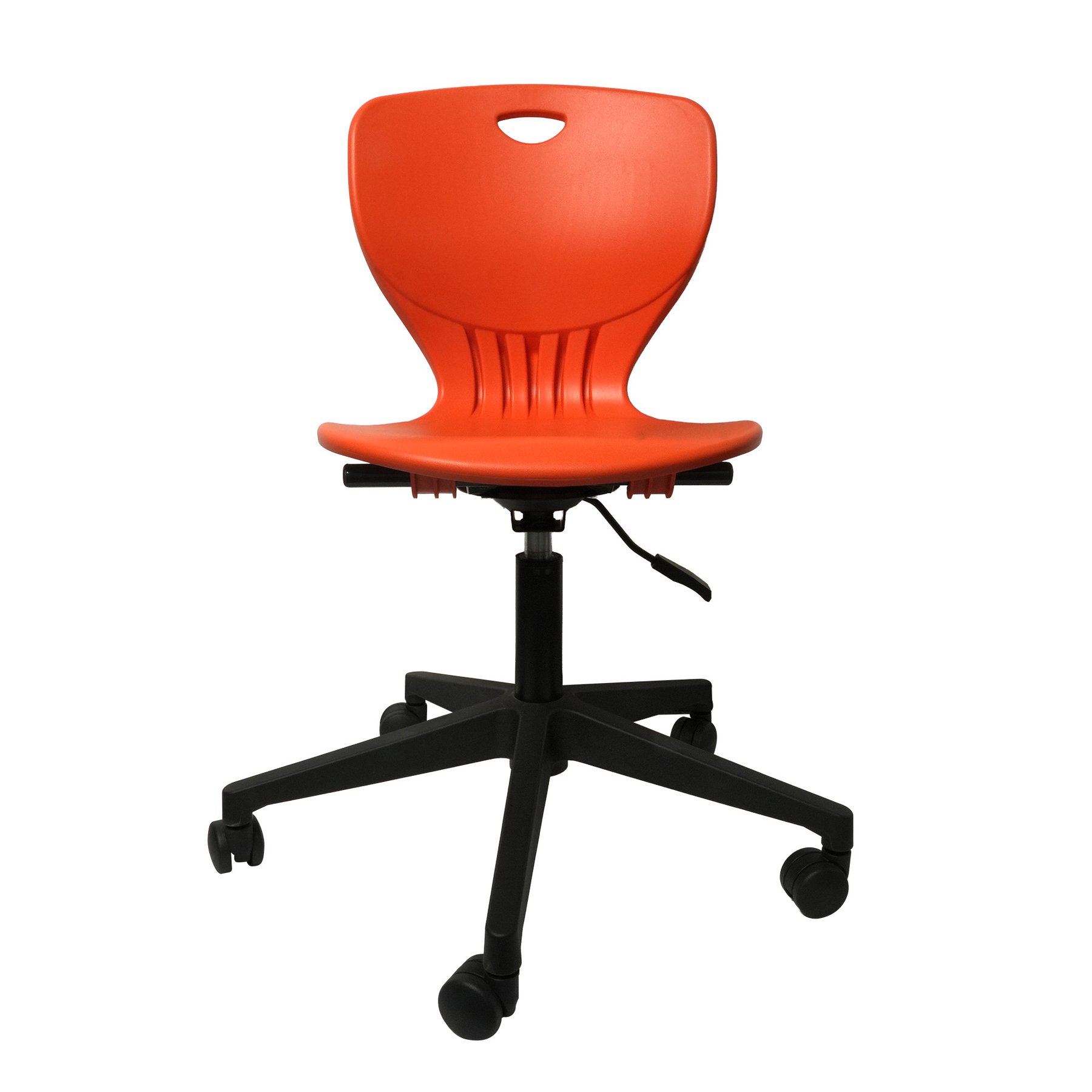RFG School chair Maxima Move Black, orange, 2 pieces set