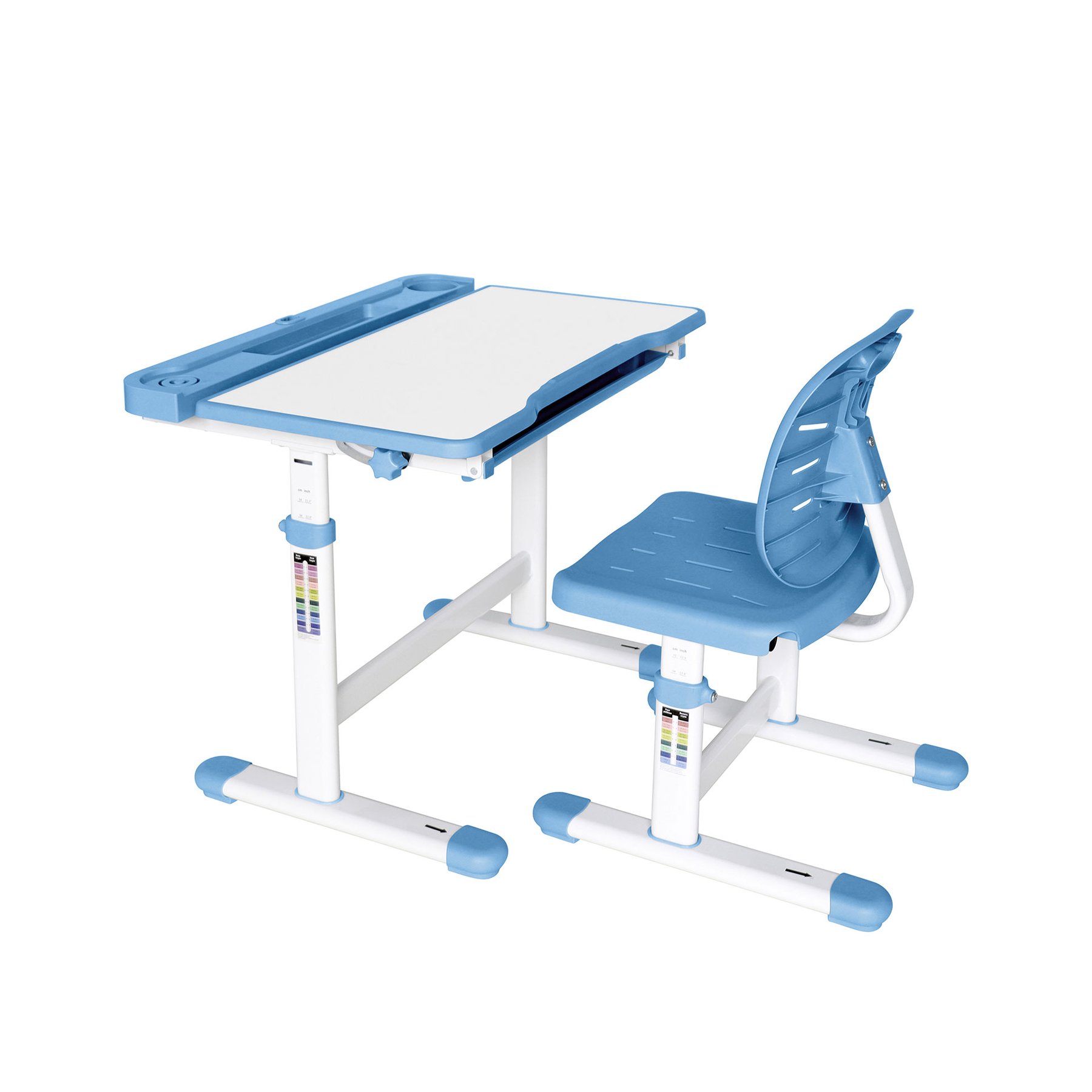RFG Ergonomic desk and chair Ergo Tech 403X, blue