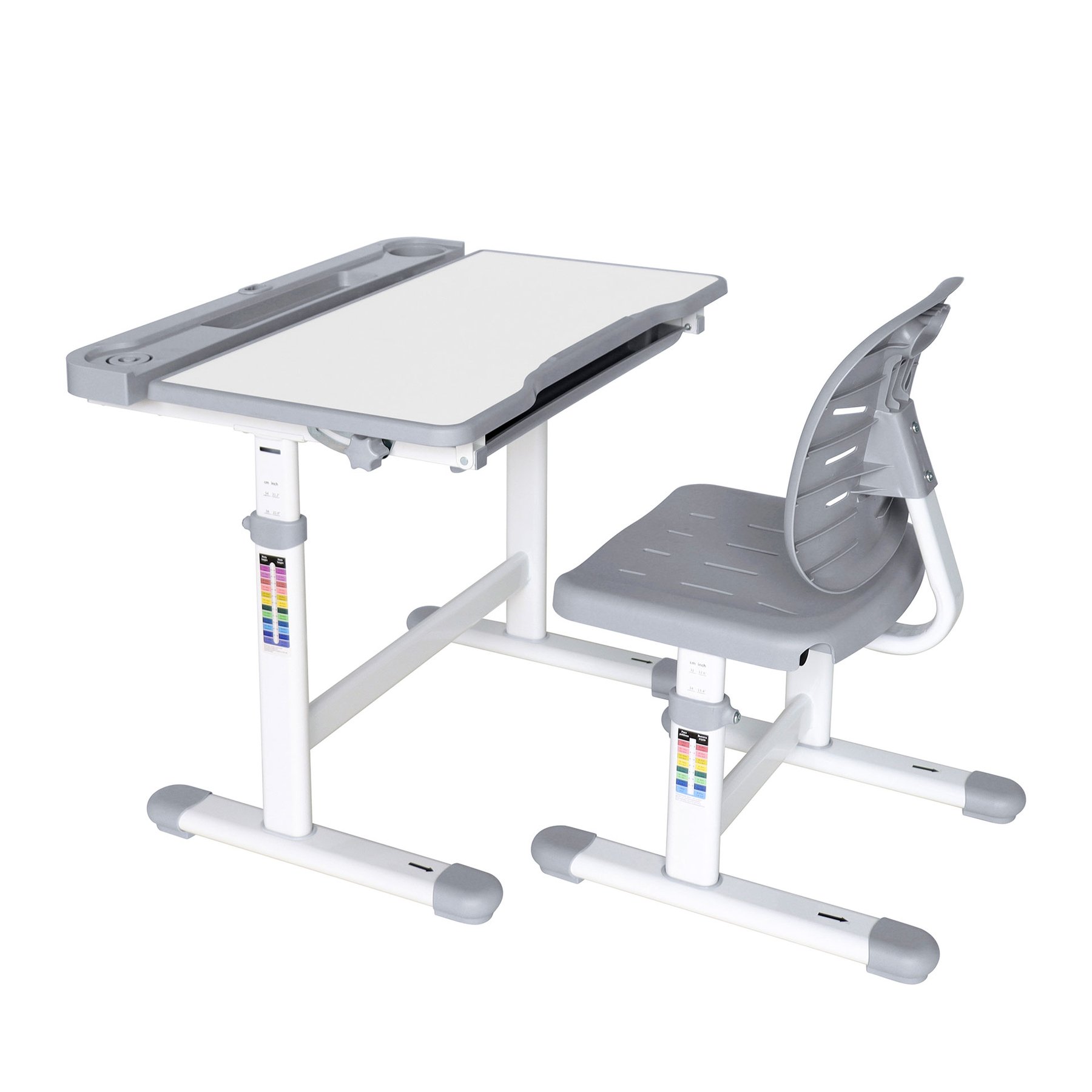 RFG Ergonomic desk and chair Ergo Tech 403X, gray
