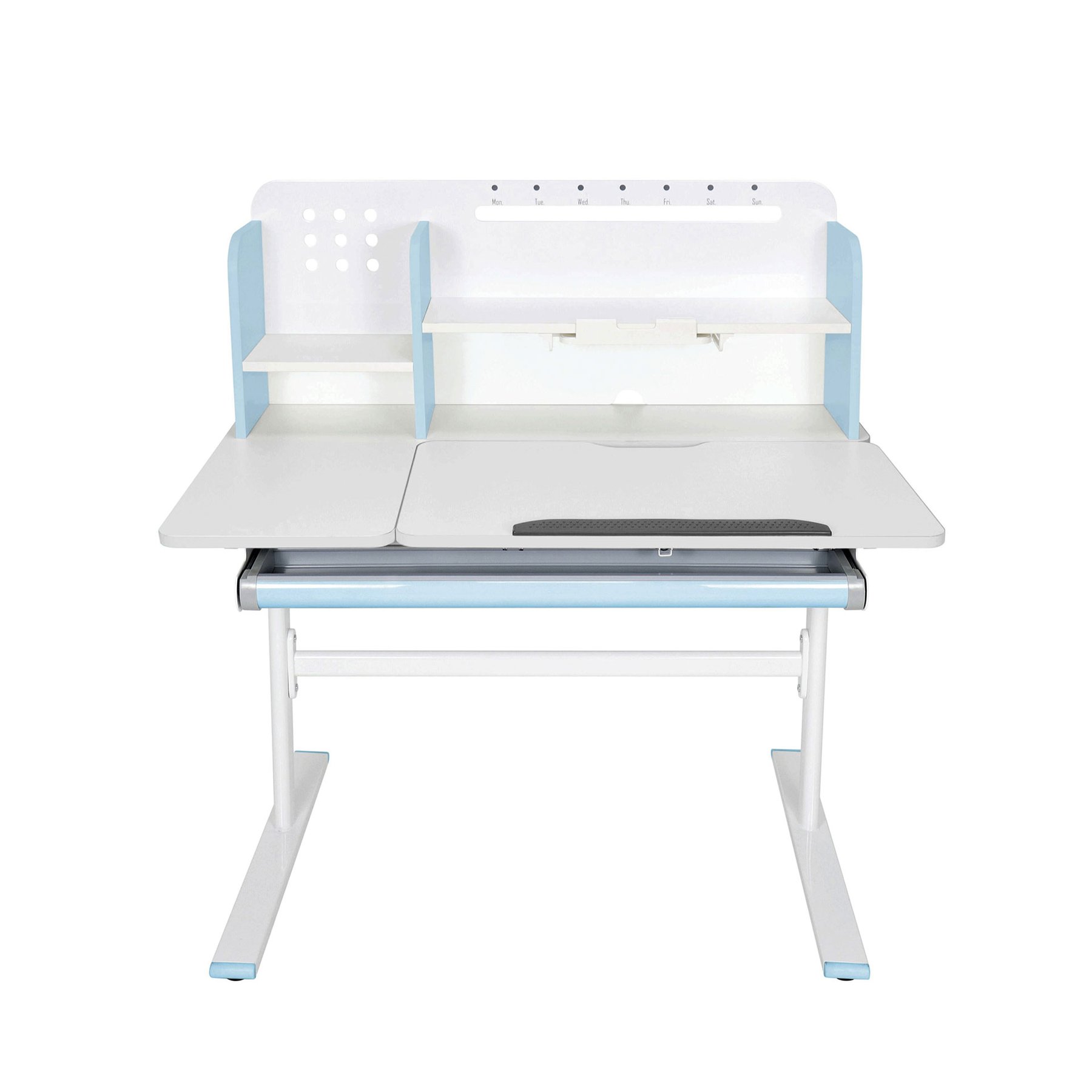 RFG Desk with adjustable height Ergo Light 1003A, blue
