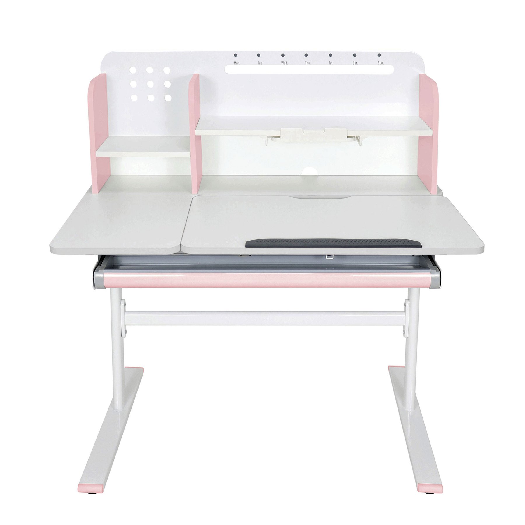 RFG Desk height-adjustable Ergo Light 1003A, pink