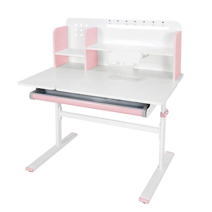 RFG Desk height-adjustable Ergo Light 1003A, pink