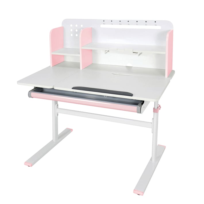 RFG Desk height-adjustable Ergo Light 1003A, pink