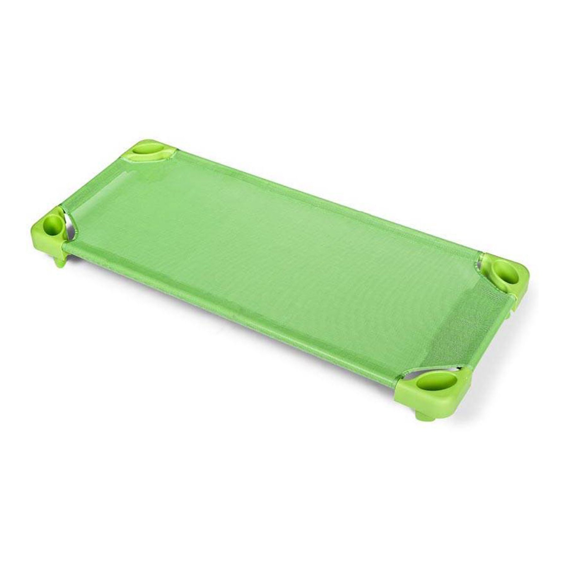 Nowa Szkola Stacking Bed, 133 x 57 x 15 cm, green