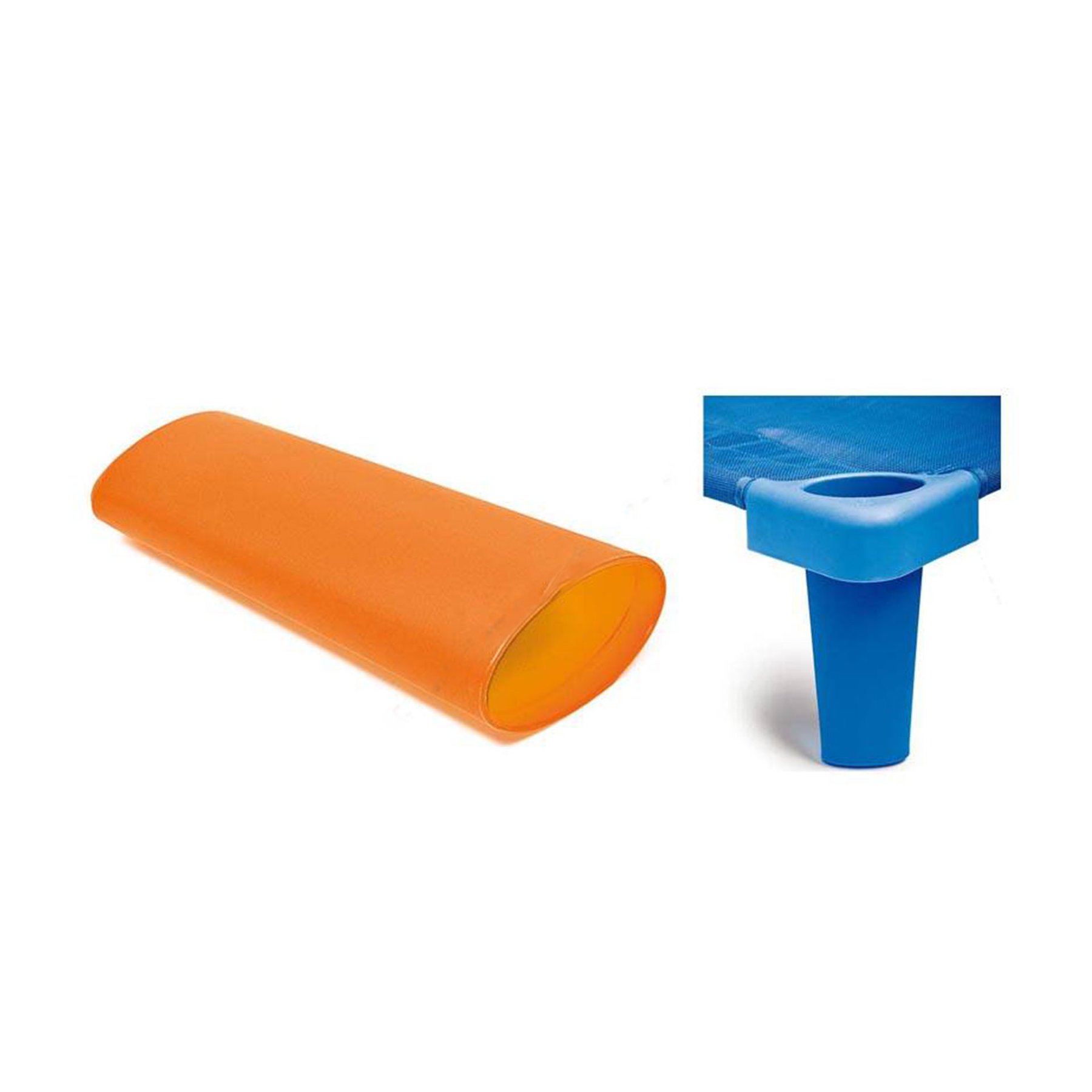 Nowa Szkola Feet for stackable bed, orange, 4 pieces