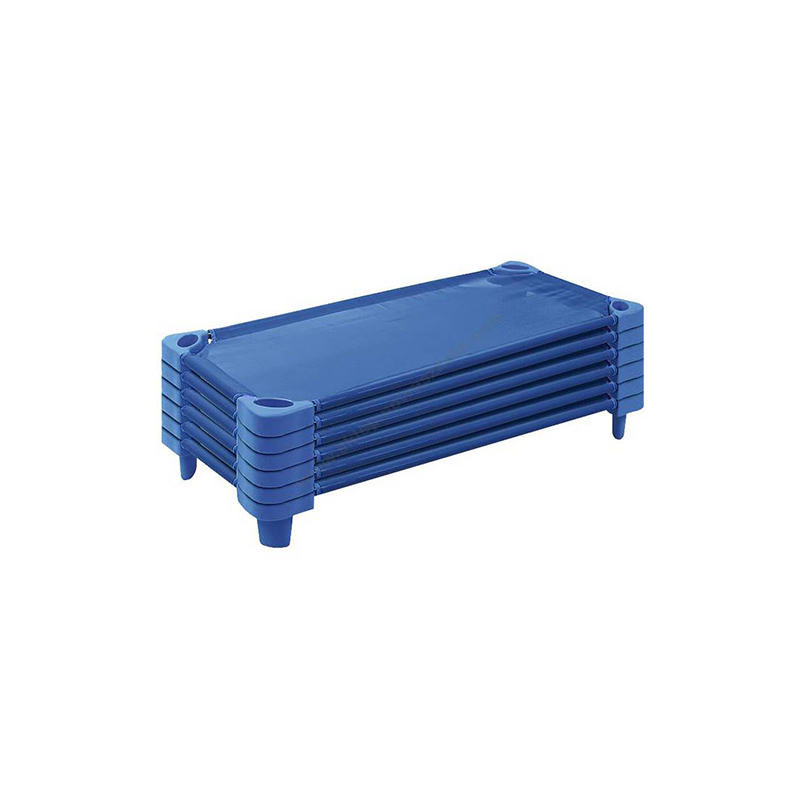 Nowa Szkola Stackable bed, 133 x 57 x 15 cm, blue, 6 pcs