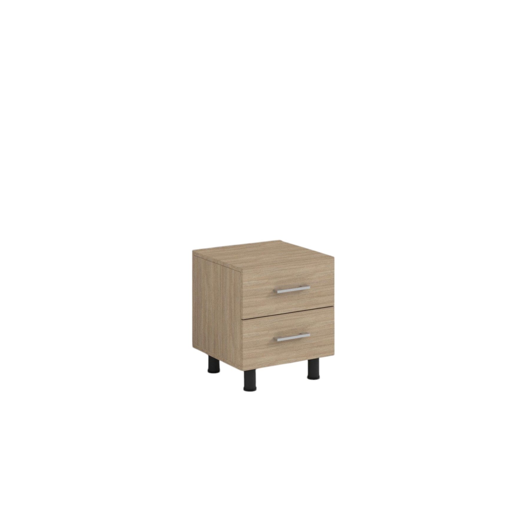RFG Cabinet, with two drawers, 450 x 400 x 500 mm, sonoma oak