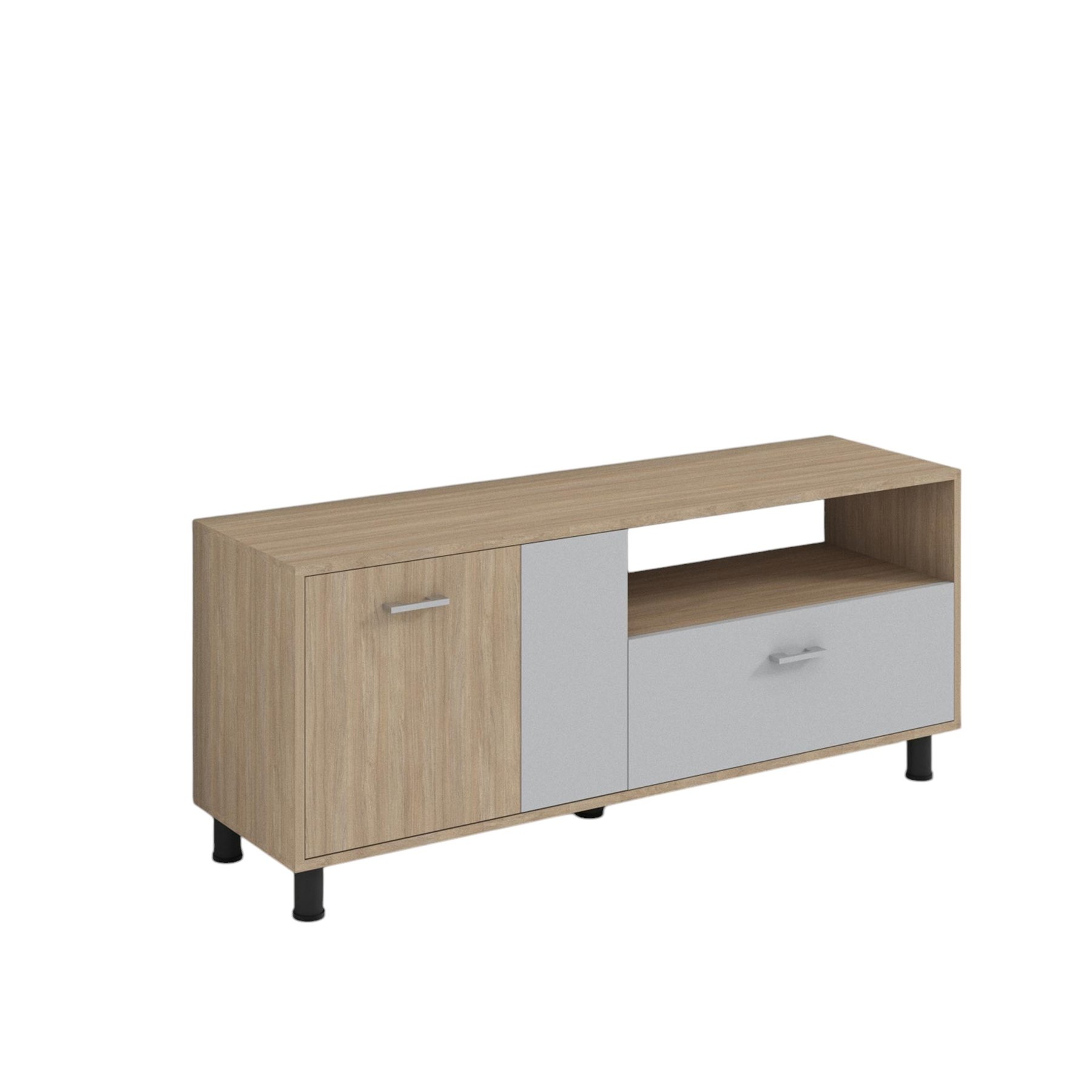 RFG TV Cabinet, 1470 x 400 x 630 mm, sonoma oak and gray