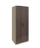Wardrobe RFG Lisabon, with shelves, 800 х 550 х 2000 mm, chipboard 18 mm, oak and grey