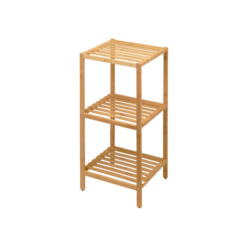 Shelving unit Berilo, 3-tier, bamboo