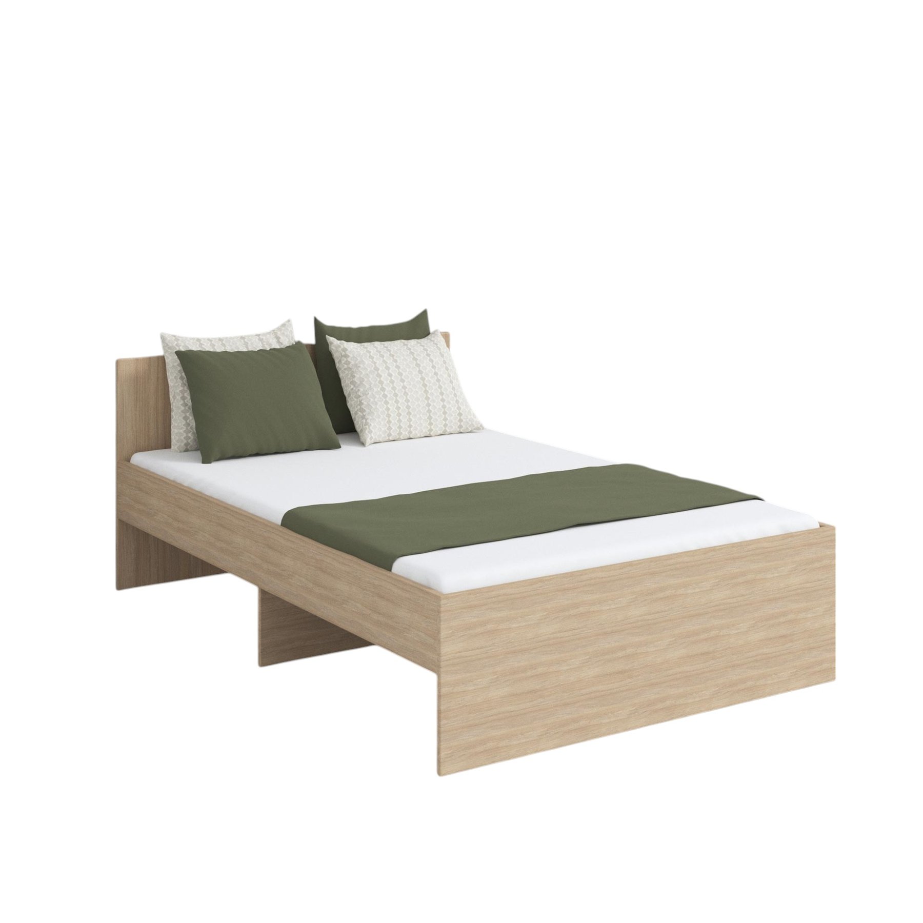 RFG Bed, double, 1450 x 2036 x 800 mm, sonoma oak