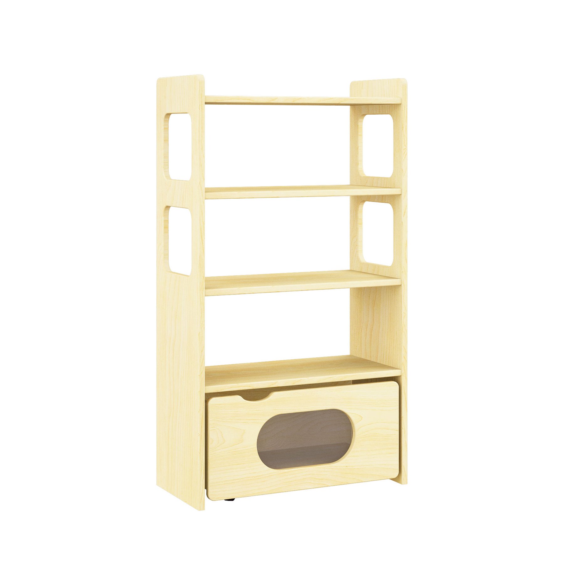 Shelving unit RFG Smarty F102771, 18 mm plywood, 636 x 300 x 1135 mm